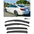 thumbnail image 1 of Extreme Online Store Replacement For 2018-2022 Honda Accord | EOS Visors JDM MUGEN Style SMOKE TINTED Side Vents Rain Guard Window Deflectors, 1 of 11