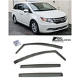 thumbnail image 1 of Extreme Online Store Replacement for 2011-2017 Honda Odyssey | EOS Visors JDM in-Channel Style Smoke Tinted Side Vents Window Deflectors Rain Guard, 1 of 7
