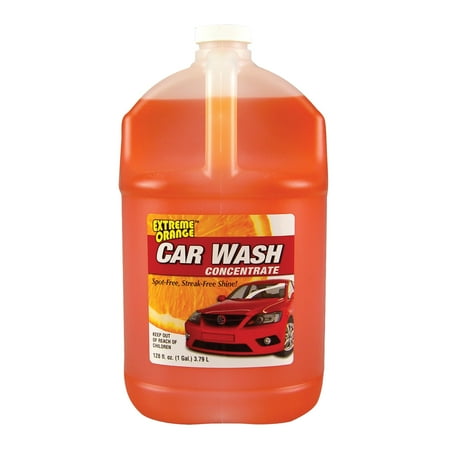 Extreme Orange Car Wash