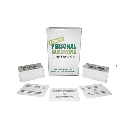 Extreme Personal Questions for Stoners Card Game