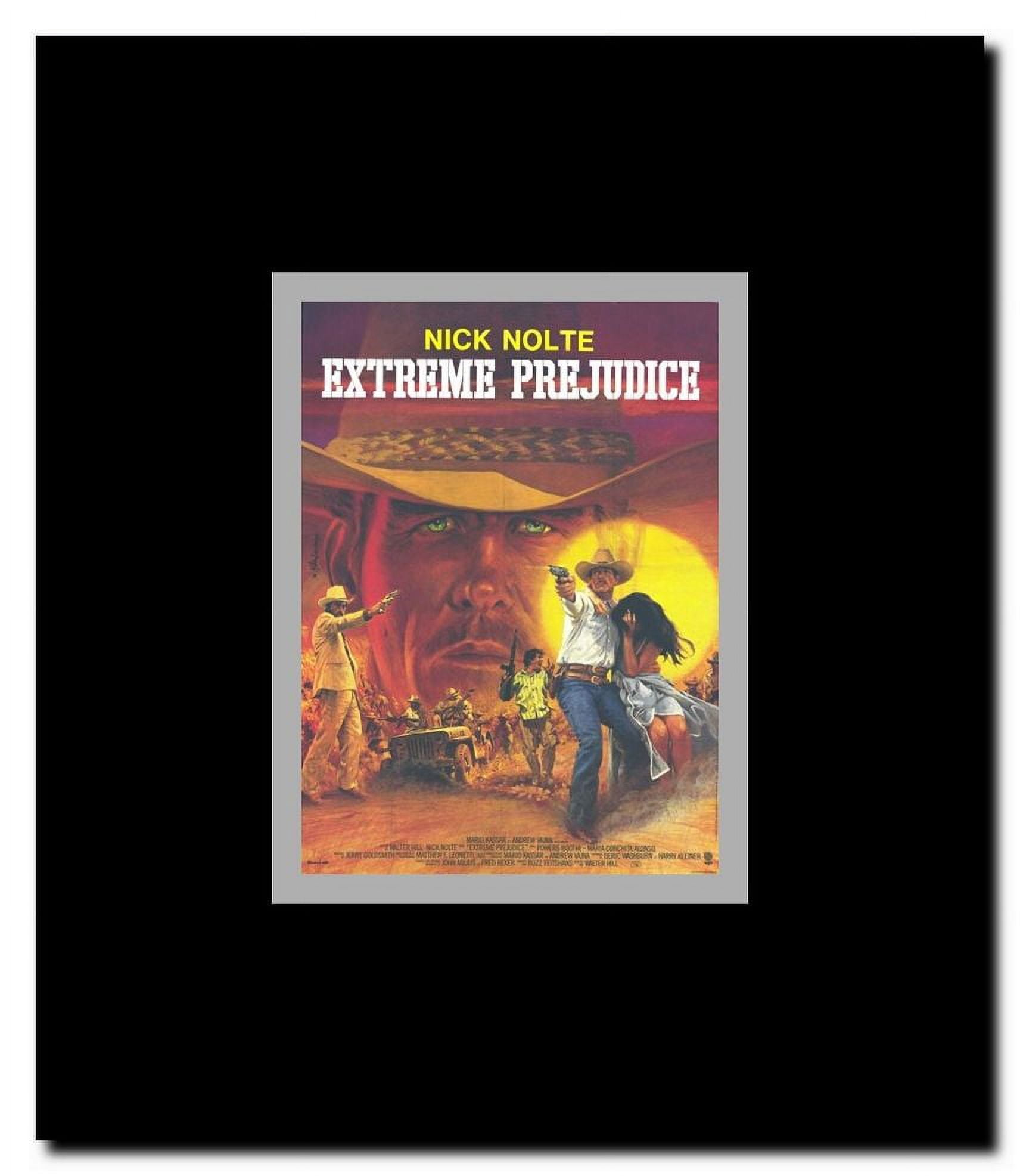 Extreme Prejudice Framed Movie Poster