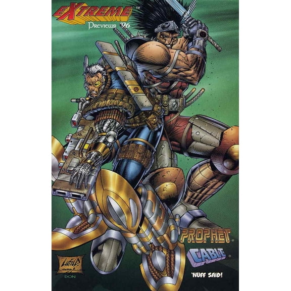 Extreme Previews #1 VF ; Image Comic Book