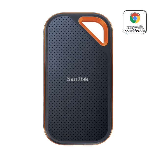 SanDisk 2TB Extreme PRO External Solid State Drive, Black - SDSSDE81-2T00-G25