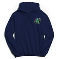 thumbnail image 1 of Extreme Rise & Ride Graphic Navy Men's Cotton Pullover Hoodie, 1 of 1