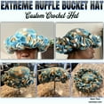 thumbnail image 1 of Extreme Ruffle Bucket Hat Pattern | Crochet Ruffle Bucket Hat Pattern, 1 of 6