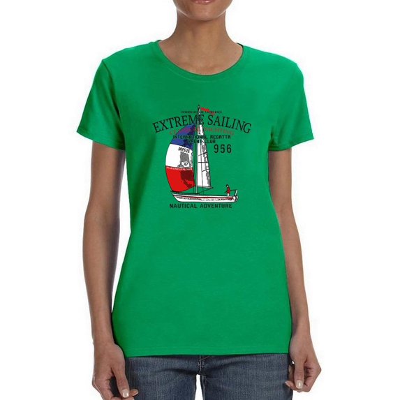 Extreme Sailing Shaped T-Shirt Women -Image by Shutterstock, Female Medium
