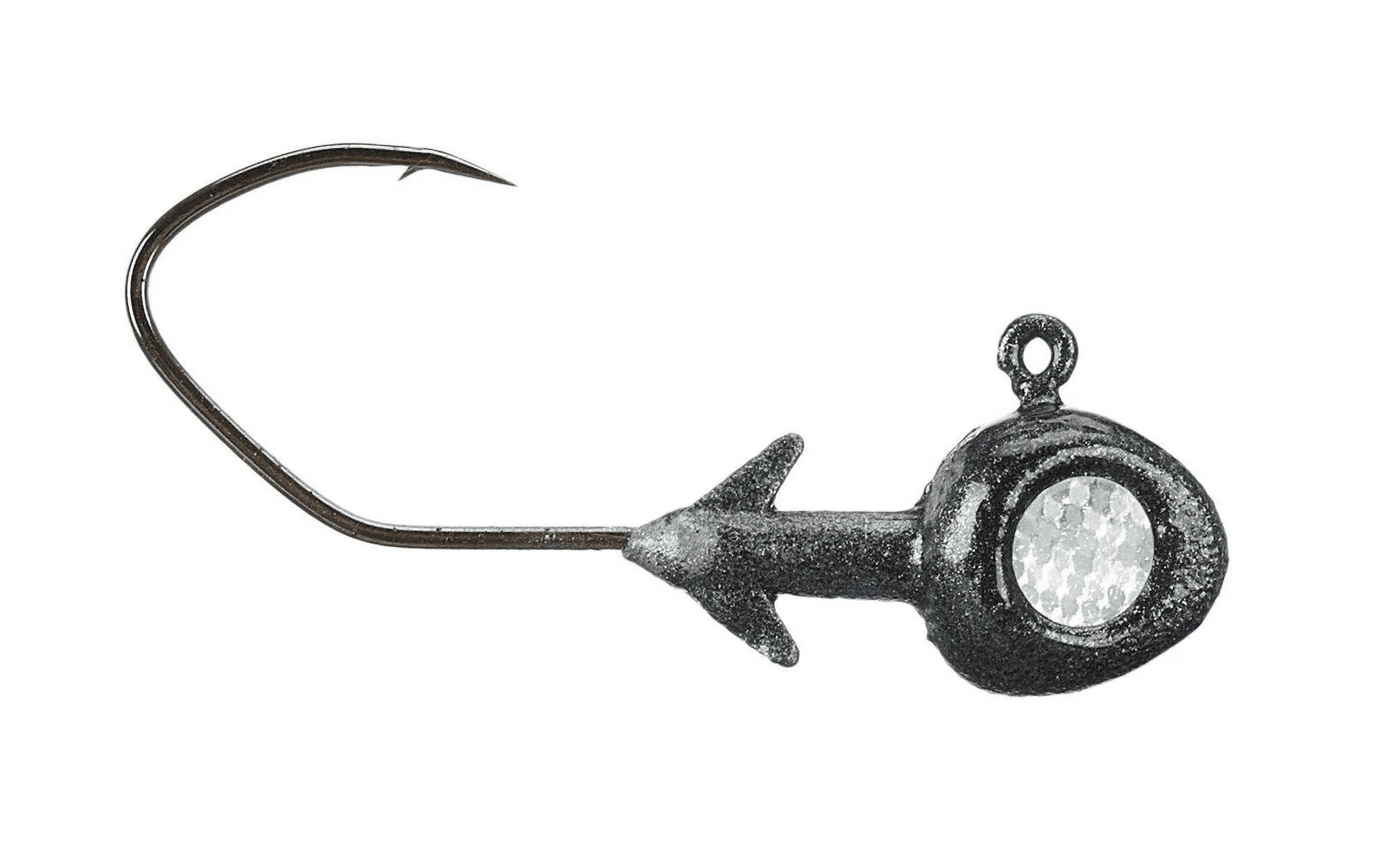 Extreme Sickle Jighead Gambusia Gray 3/16 - Walmart.com