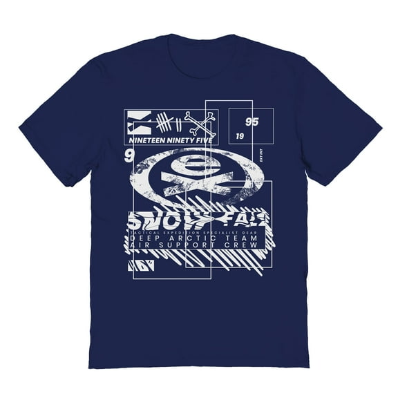 Extreme Skateboarding EX Graphic Navy Men's Cotton T-Shirt