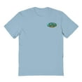 thumbnail image 1 of Extreme Skateboarding EX Melt Logo Graphic Light Blue Men's Cotton T-Shirt, 1 of 1