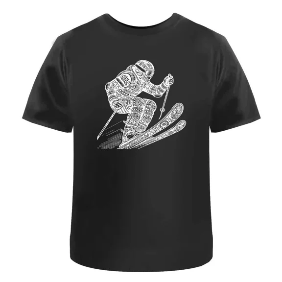 Extreme Skier' Unisex T-Shirt - 100% Cotton (S-XXL) (TA047713)