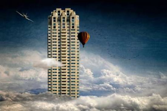 Extreme Skyscraper Canvas Art - Ben Goossens (12 x 18)