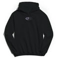 thumbnail image 1 of Extreme Split Skate Logo Graphic Black Men's Cotton Pullover Hoodie, 1 of 1
