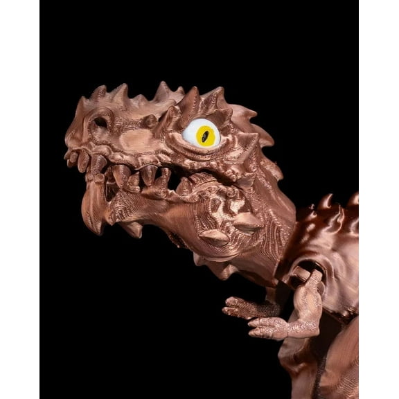 Extreme T-Rex  3D Printed Articulated Dinosaur (11 inch)