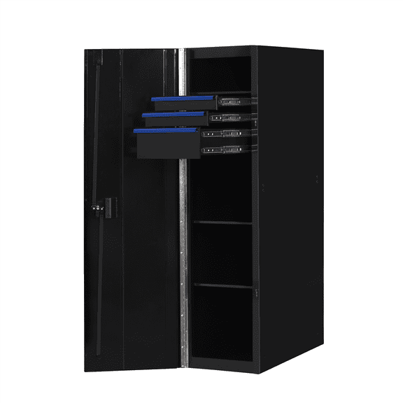 Extreme Tools Extreme Tools 19 in. 3-Drawer and 3-Shelf Side Loc