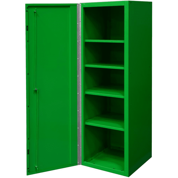 Extreme Tools DX 19 x 21 Locker 4 Shelves,Green w/Black Handle