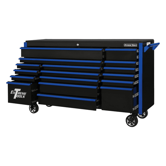 Extreme Tools TPL Bank Roller, Black, Blue-Drawer