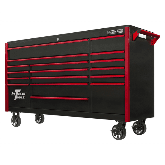 Extreme Tools TPL Bank Roller Black, Red-Drawer