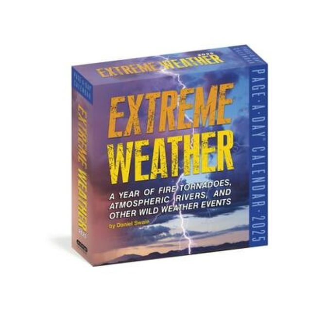 Extreme Weather PageADay(r) Calendar 2025 A Year of Fire Tornadoes