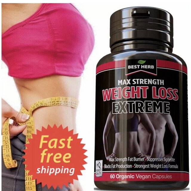 Extreme Weight Loss Slimming Pill Belly Fat Burner Diet Supplement Men