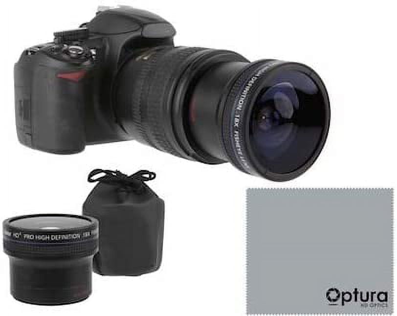 Extreme Wide Angle FISHEYE Lens Macro Attachment for Canon EOS