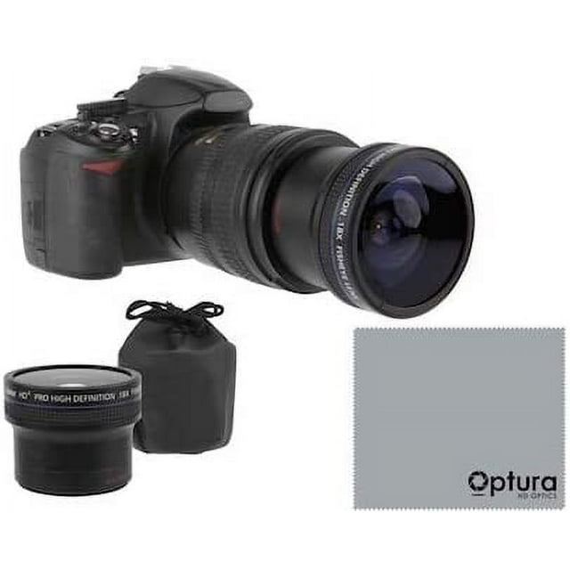 Extreme Wide Angle FISHEYE Lens + Macro Attachment for Canon EOS Rebel