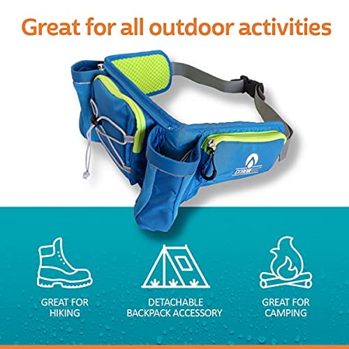 ExtremeMist Detachable Hydration Waist Pack Water Bottle Holder Fanny