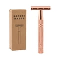thumbnail image 1 of ExtremeWin Reusable Stainless Steel Handheld Men Safety Razor Set with 10 x Refill Blades Ideal for Men Home Office Business Travel, 1 of 9
