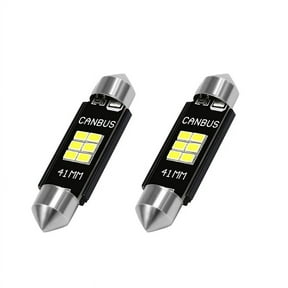 Extremely Bright 400 Lumens 3020 Chipset Canbus Error Free Led Bulbs For Interior Car Lights License Plate Dome Map Door Courtesy 41Mm Festoon De3175 6428 Xenon White