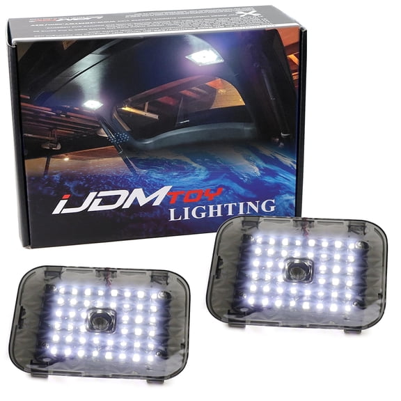 Extremely Bright Xenon White Full LED Rear Hatch Door Tailgate Lid Cargo Overhead Light For Toyota 2016-2022 C-HR w/Auto Trunk Open Light-up & Touch On/Off Features