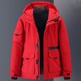 thumbnail image 1 of Extremely Cold Must Have Men's Down Jacket, Winter New Super Thick Leisure Style Outdoor Functional Cargo Coat, 1 of 3