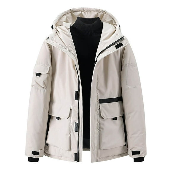 Extremely Cold Must Have Men's Down Jacket Winter New Super Thick Leisure Style Outdoor Functional Cargo Coat