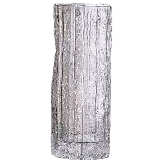Extremely Frozen Glacier Rock Glass Vase Clear Flower Vase Living Room Table Decoration Vase