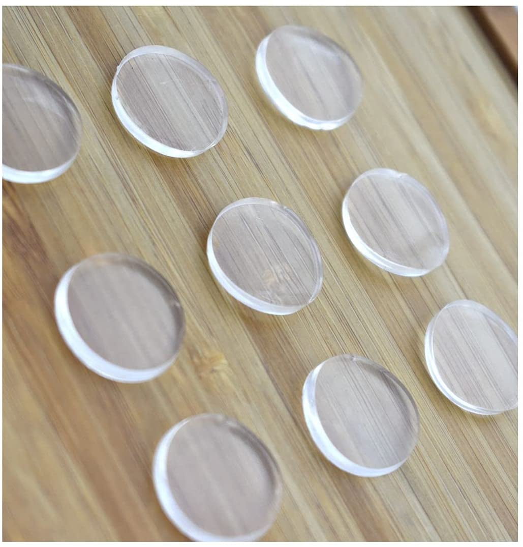 Extremely Soft Clear Glass Table Top Bumper NonAdhesive,Glass Table