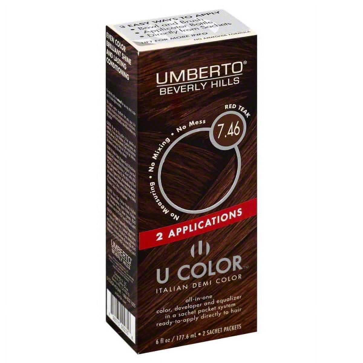 Extremely U U Color U Color Demi Color, 2 ea - Walmart.com