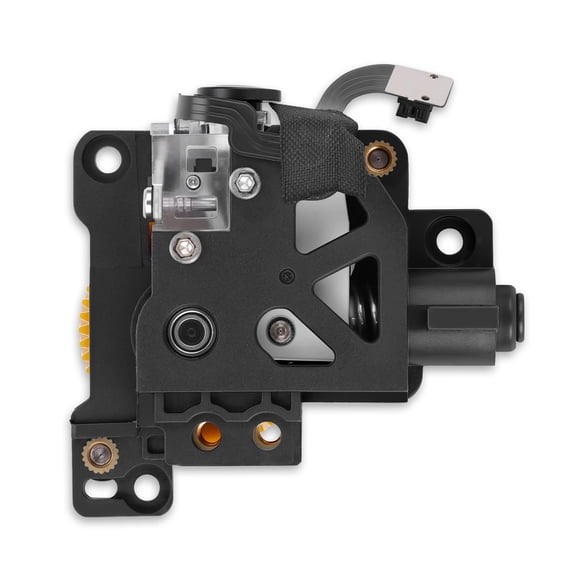Extruder Dual Gears Unit For Bambu Lab P1P P1S 3D Printers Parts Stainless Steel