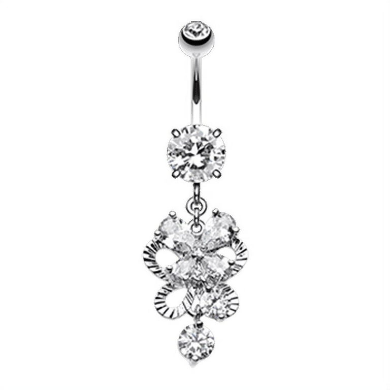 Chandelier hot sale belly rings