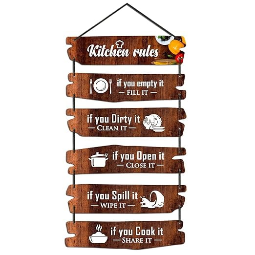 Exuberant & Luxury Decor Decorative Wall Hanging Wooden Art Decoration Item for Home