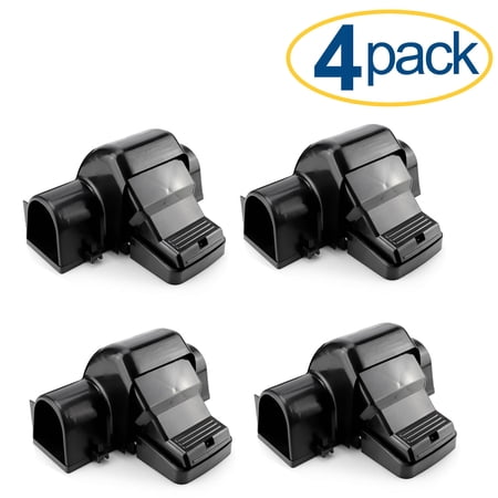 Exuby Pet-Safe Mouse Trap with Tunnel Design Dual Entry for Better Capture Rate No Harmful Poison, 4 Pack
