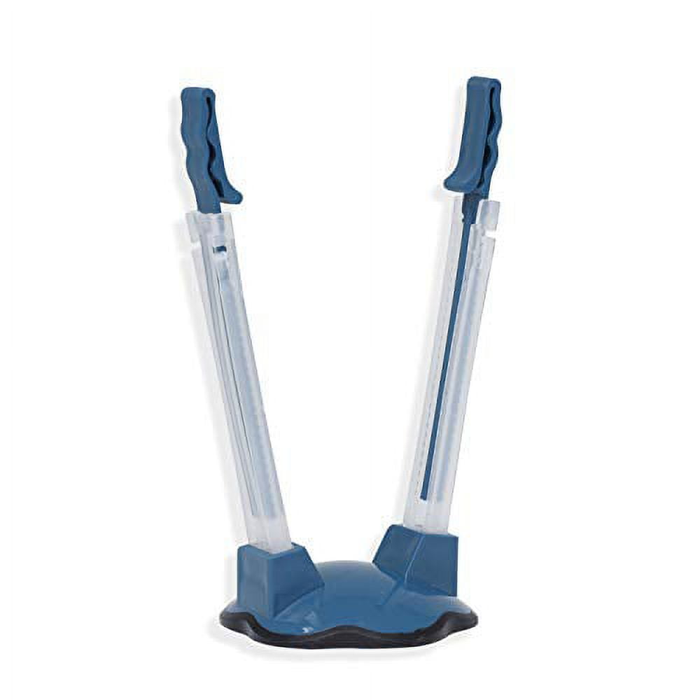 Exultimate Adjustable Baggy Clip Freezer Bag Holder Stand, Sandwich Bag