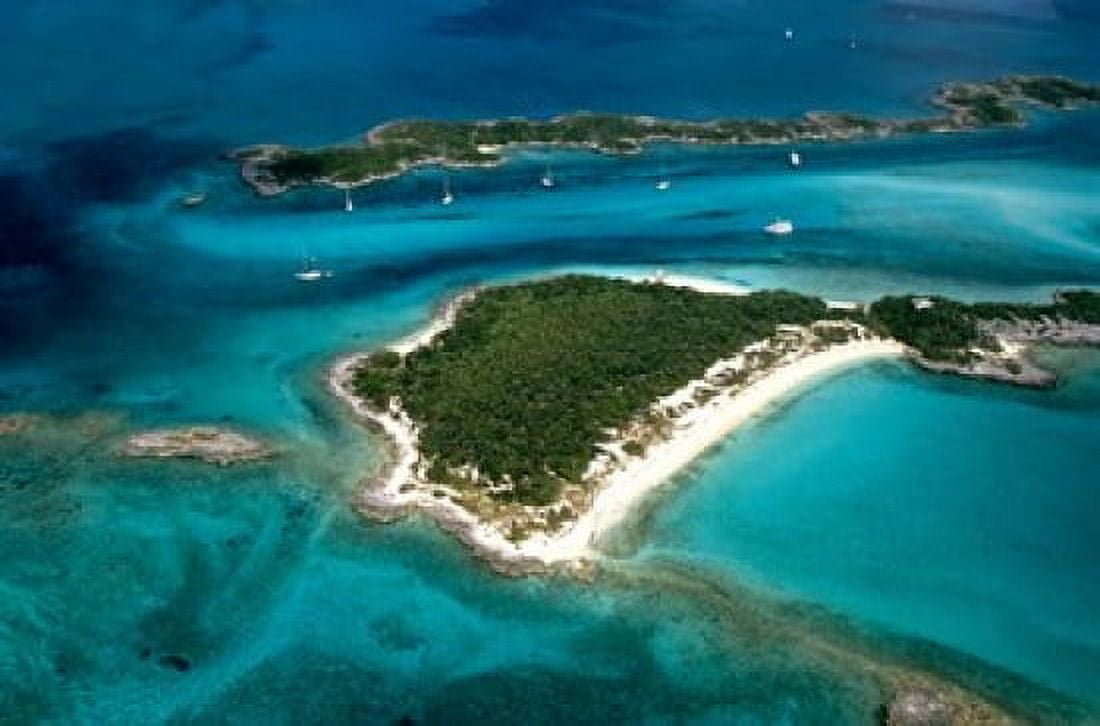 Exumas Bahamas Canvas Art - Michael DeFreitas DanitaDelimont (35 x 24)