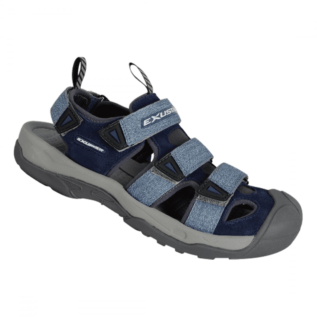 Exustar SS515F Sandal US 12.75 13.5 EU 47 48 Blue Black Clipless