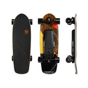 Exway Ripple ER Electric Skateboard with Remote, Top Speed 22 mph 13.5 miles Range, Built-in RGB Ambient Lights, Surf Skateboard Mini Cruiser for Beginners Adults and Teens