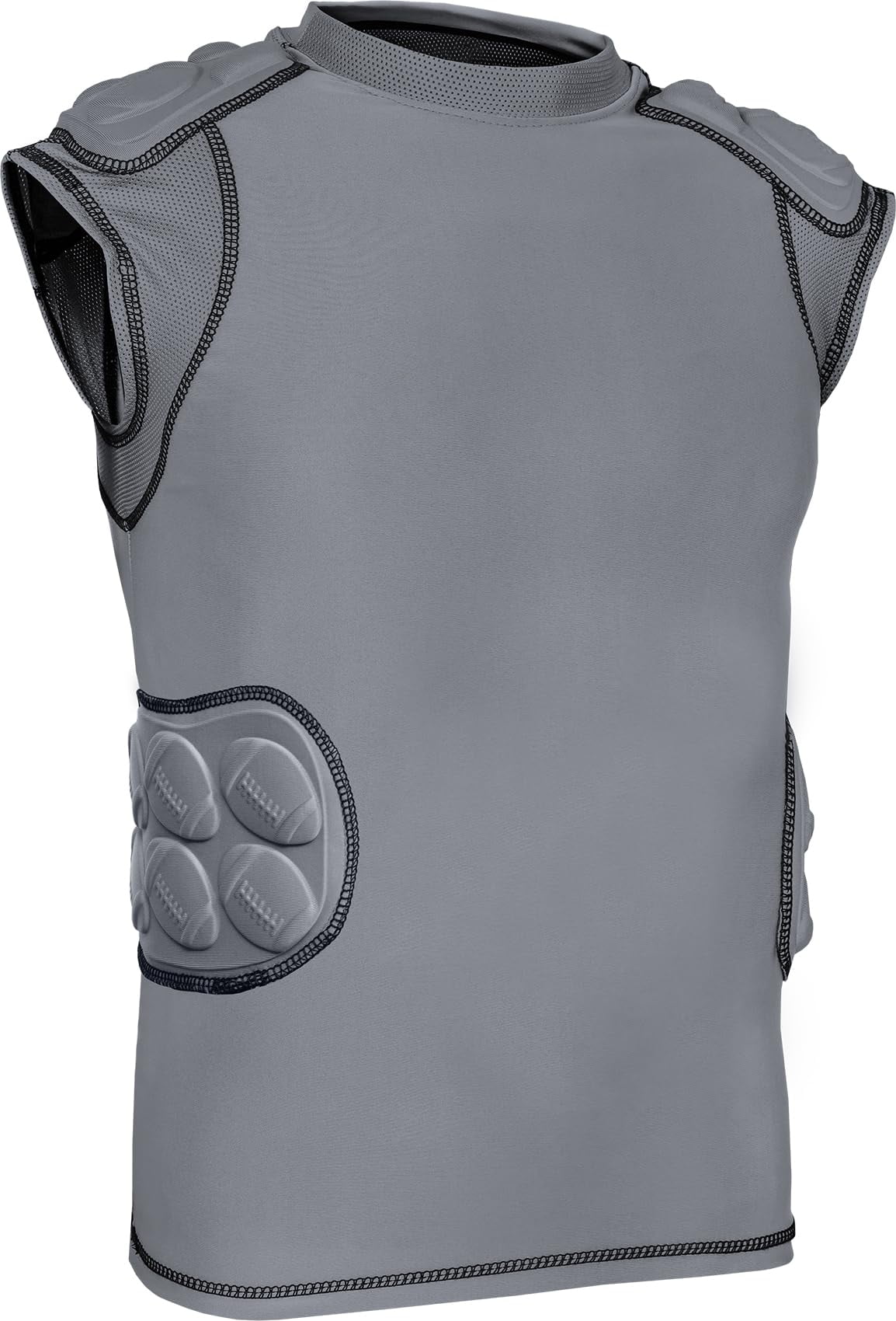 Exxact Sports Defender Adult Padded Football Shirt - Football Rib ...