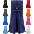 thumbnail image 1 of Exxact Sports Football Towel with Hook & Loop Fastener, Quarterback QB Sports Towel to Clean Hands, Visor and Gloves - Highly Absorbent, Quick Dry (Navy), 1 of 7