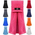 thumbnail image 1 of Exxact Sports Pink Football Towel with Hook & Loop Fastener, Quarterback QB Sports Towel to Clean Hands, Visor and Gloves - Highly Absorbent, Quick Dry (Pink), 1 of 7