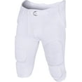 thumbnail image 1 of Exxact Sports Proline Mens Integrated Football Pants with 7 Flex Pads, Lightweight Football Practice Pants for Protection (AM, White), 1 of 1
