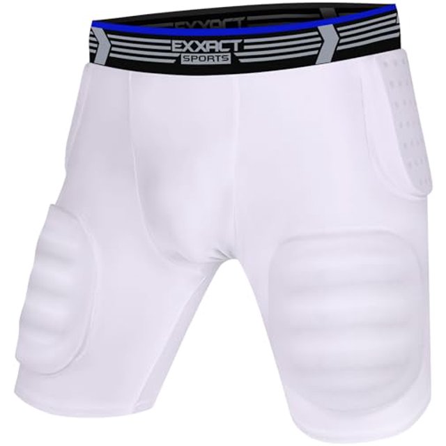 Exxact Sports Rebel 5Pad Youth Football Girdle for Boys with