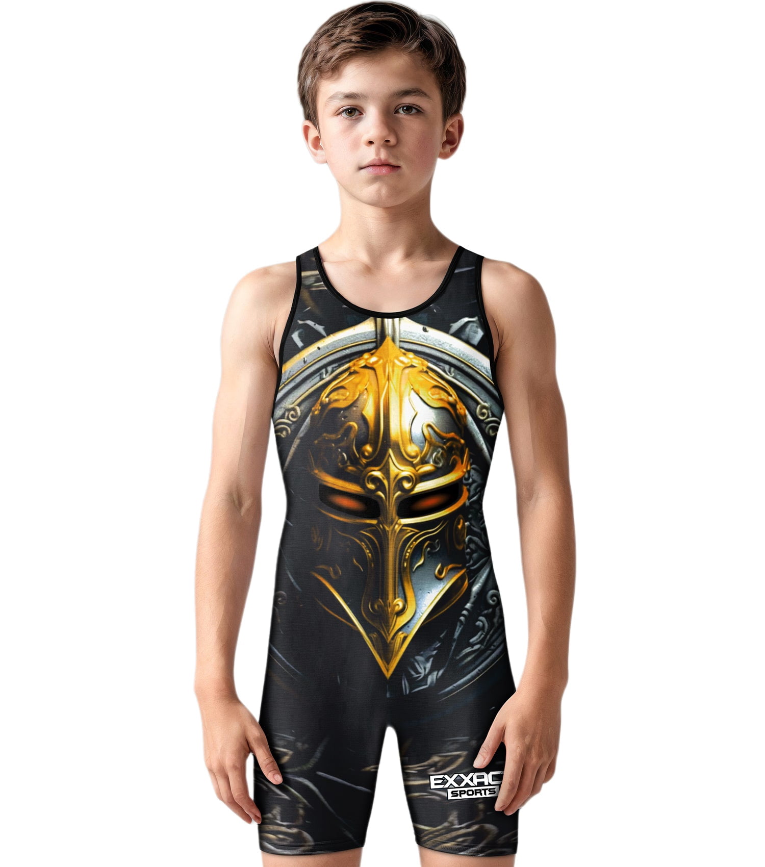 Exxact Sports Sublimated Wrestling Singlet for MMA, Powerlifting ...