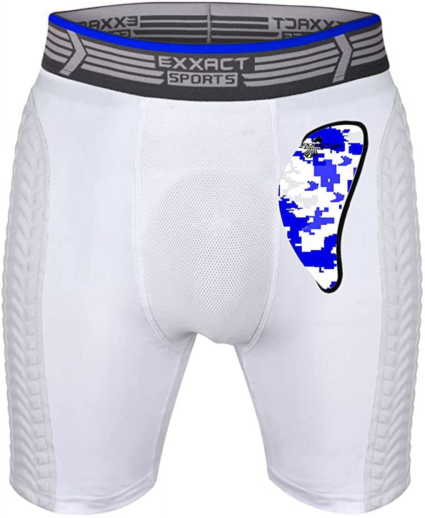 Coolomg Pads COOLOMG Mens Baseball Sliding Shorts With Athletic