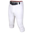 thumbnail image 1 of Exxact Sports Women’s Softball Pants with Zipper Fly, Elastic Bottom and Mesh Panels, Fastpitch Softball Pants for Women (White, Adult Medium), 1 of 7